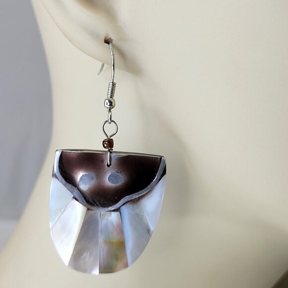 Wood Inspired Earrings - Picture 2 of 12